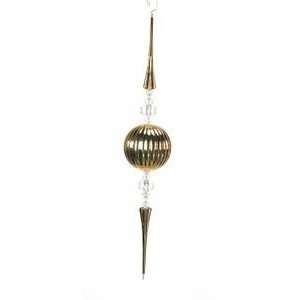   GIANT JUMBO ceiling Finial Gold Christmas Ornaments: Home & Kitchen