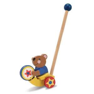  Melissa & Doug Drumming Bear Push Toy: Baby