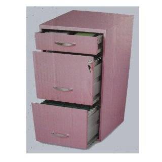  The Organizer Pink Three Drawer Filing Cabinet: Explore 