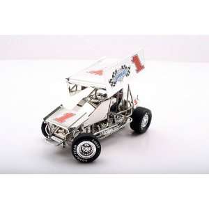   : GMP 1/18 Platinum Plated Winged Sprint Car: Issue #1: Toys & Games