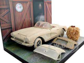   24 scale diecast car model of 1959 chevrolet corvette barn find 1 of