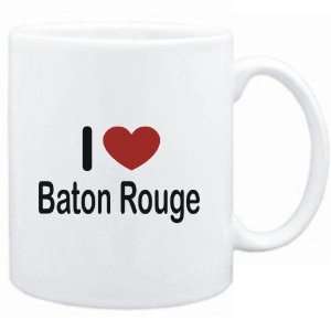  Mug White I LOVE Baton Rouge  Usa Cities Sports 