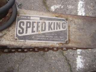 Speed King Trailer Mounted Hotbox & Asphalt Heater  