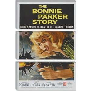  The Bonnie Parker Story Vintage Movie Poster Giclee Canvas 