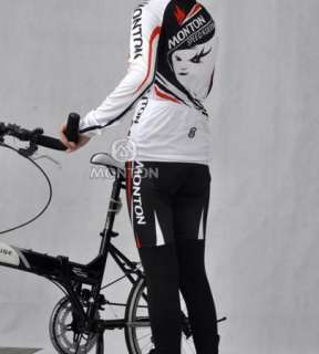 2012 Cycling bicycle bike Outdoor long sleeves Jersey+pants M  XXXL 