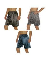 PACK SILK COUTURE Mens Sleepwear   Silk Boxer Shorts / Pajama 