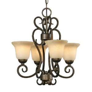   Heartwood Collection Mini Chandelier 8063 GM4 BUS