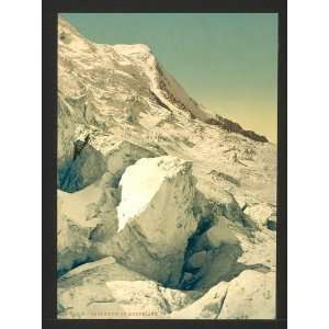  Ascension du Mont Blanc, Chamonix Valley, France,c1895 