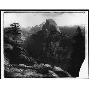  High Sierras,Tenaya Canyon from Glacier Point,Yosemite 
