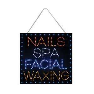  Fantasea Nails, Spa, Facial, Waxing Led Sign: Beauty
