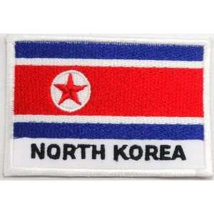 SALE CHEAP 2.3 x 3.2 North Korea Flag Backpack Clothing Jacket Shirt 