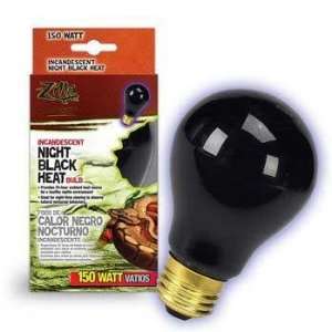  Zilla Night Black Heat Incandescent Bulb 150 Watt