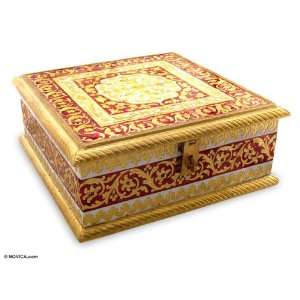  Meenakari jewelry box, Mughal Passion