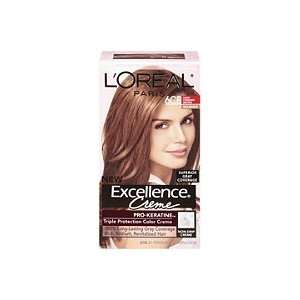   Look Creme Gloss Hair Color Light Chestnut Brown 6CB (Quantity of 4