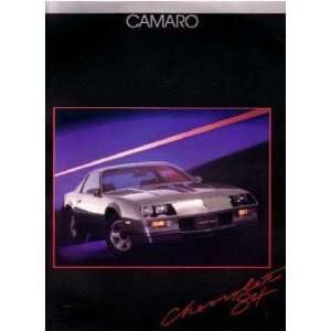  1984 CHEVROLET CAMARO Sales Brochure Literature Book 