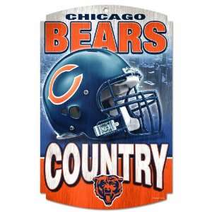  Chicago Bears Wood Signs