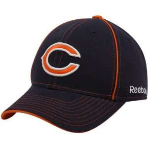  Reebok Chicago Bears Navy Blue Structured Adjustable Hat 