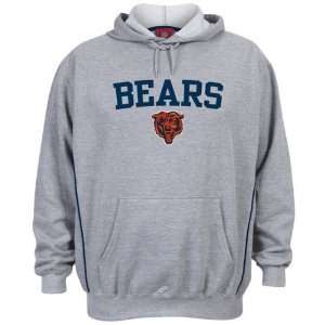  Chicago Bears Grey Big Break Hooded Sweatshirt: Sports 