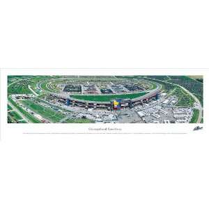 Chicagoland Speedway Unframed Panoramic Photograph Wall Decoration 