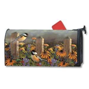  Fencepost Chickadees Magnetic Mailbox Cover: Home 