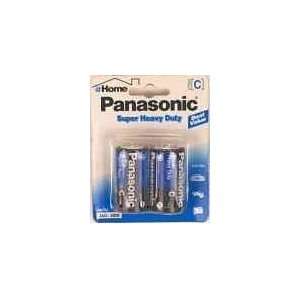  96 Battery Bulk Sale: Panasonic C Size Super Heavy Duty 