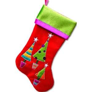  Funky Monogrammed Christmas Stockings 
