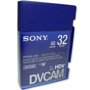  Sony PDVM 32N/3 DVCAM 32 Minute Tape Electronics