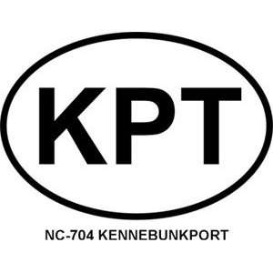  Kennebunkport Oval Bumper Sticker Automotive