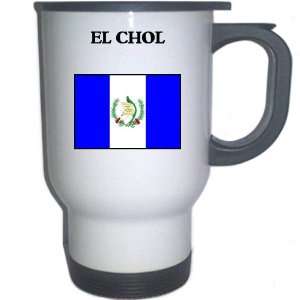  Guatemala   EL CHOL White Stainless Steel Mug 
