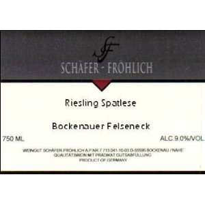  2006 Schafer Frohlich Bockenauer Felseneck Riesling 