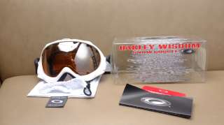  25 606 WISDOM White w/ Black Iridium Snow Board Ski Goggles  