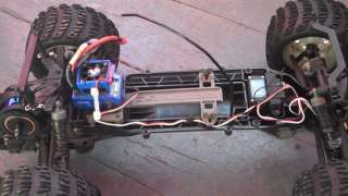 Brushless ECX Ruckus with upgrades RTR Fast Good condition VXL system 