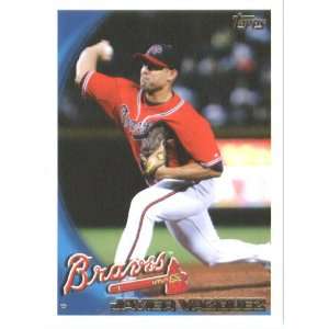  2010 Topps #286 Javier Vasquez   Atlanta Braves (Baseball 