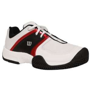  WILSON Trance All Court Junior Tennis Shoes White Red 