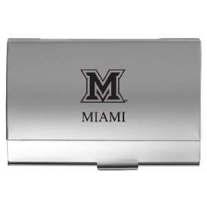 University of Miami Ohio   Pocket Business Card Holder:  