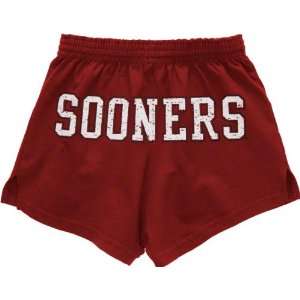   Sooners Womens Crimson Authentic Soffe Shorts: Sports & Outdoors