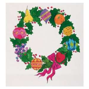 Christmas Wreath, c.1955 1962 Giclee Poster Print by Andy Warhol 