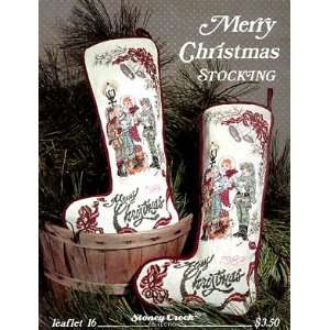  Merry Christmas Stocking   Cross Stitch Pattern Arts 