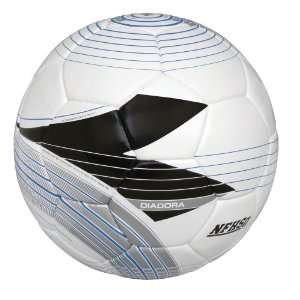  Diadora Flash Goal Match Soccer Ball (Size 5, White 