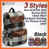 New SCHOOL Bag Violet Backpack Bookbag for Women & Girl 