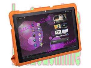 Orange Ultra Slim Smart Leather Case Samsung Galaxy Tab 10.1 P7510 