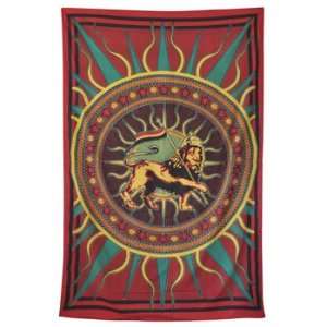  Rasta Lion Tapestry: Home & Kitchen