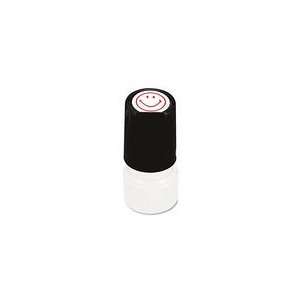   Pre Inked SMILEY FACE Round Icon Stamp, 3/: Office Products