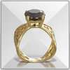 Ct. Round Natural Diamond Gold Ring 18k One Of A Kind  