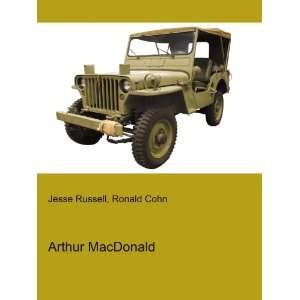  Arthur MacDonald Ronald Cohn Jesse Russell Books