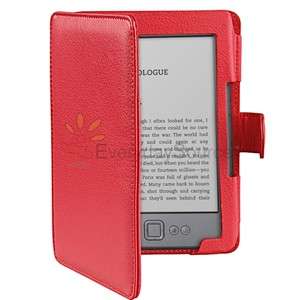   Leather Case Skin Cover Pouch For  Kindle 4 6 inch e reader