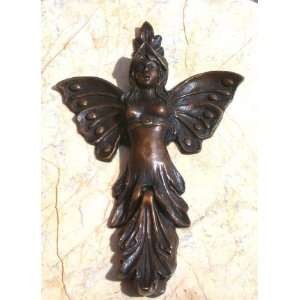   Galleries SRB29013 Butterfly Lady Door Knocker Bronze