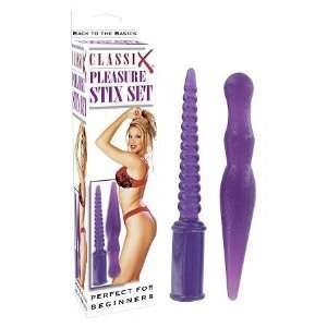  Classix Pleasure Stix Set   Purple