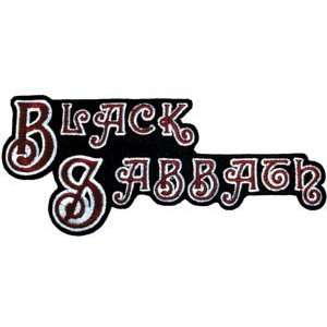  Embroidered Magnet BLACK SABBATH (Classic Logo) 
