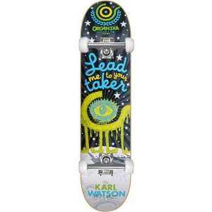  Organika Watson Taker Complete Skateboard   7.63 w/Raw 